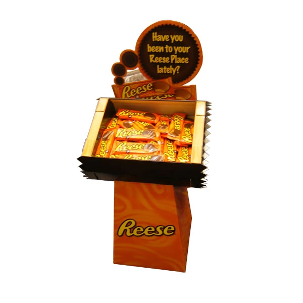 Candies Cardboard Display Stand
