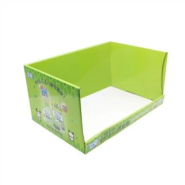 Grön färg PDQ display fack